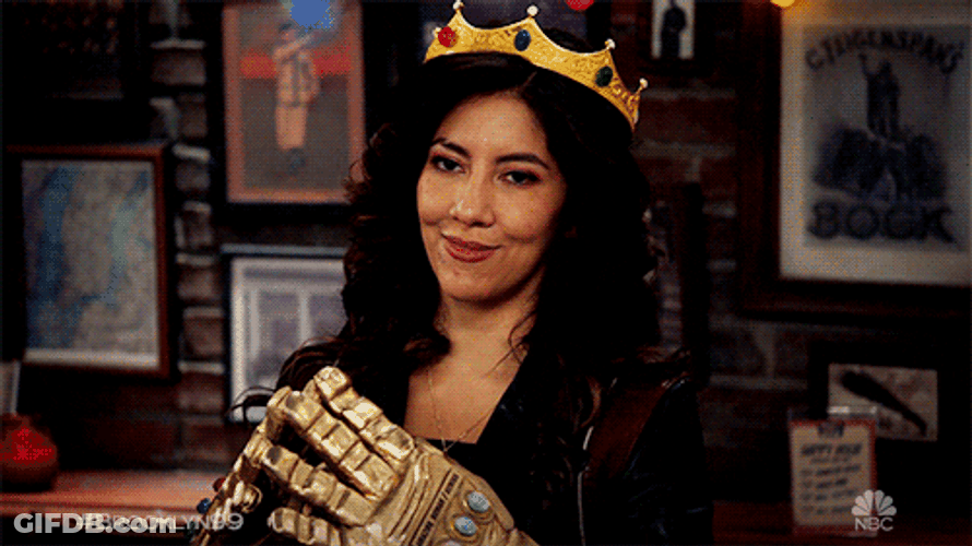 Evil Smile Brooklyn Nine-Nine GIF