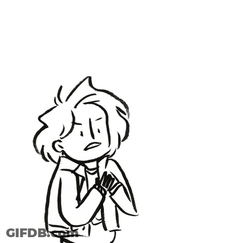 Evil Smile Doodle Art GIF
