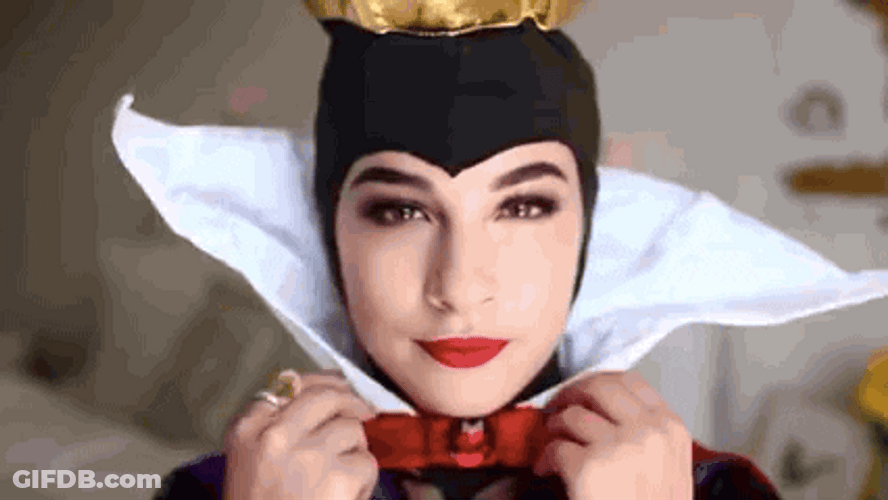 Evil Snow White GIF