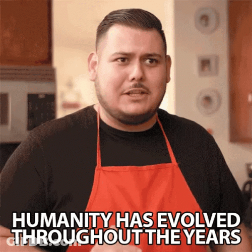 Evolution Of Humanity Through The Years GIF