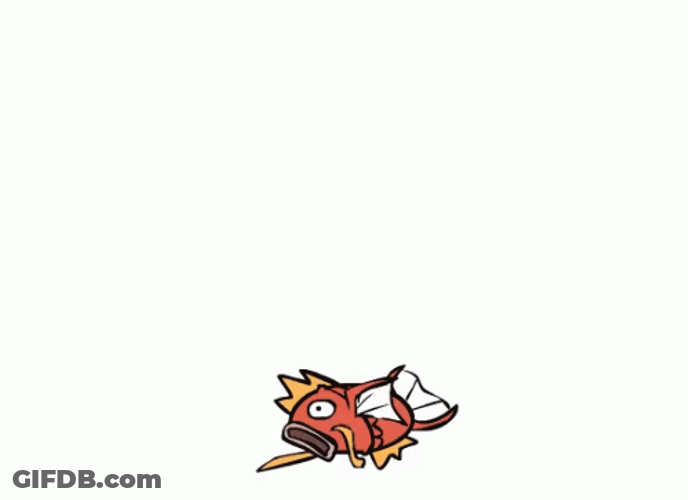 Evolution Of Magikarp To Chad Gyarados GIF