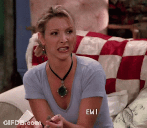 Ew Annoyed Phoebe Buffay Friends GIF