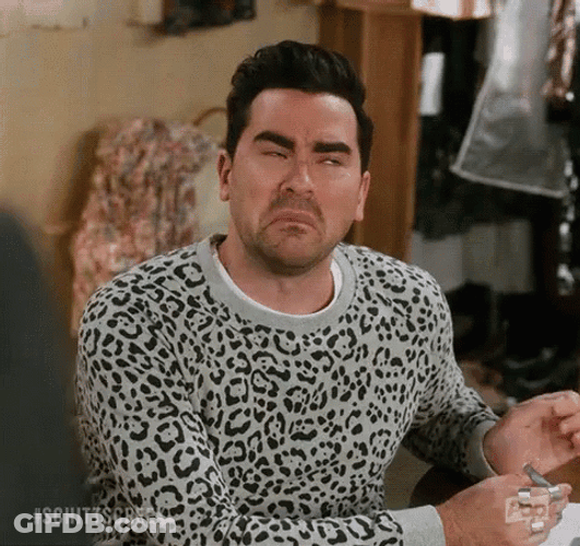 Ew David Rose Made Me Sick GIF