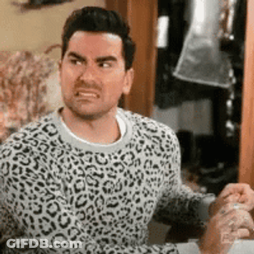 Ew David Rose Making Disgusted Face GIF