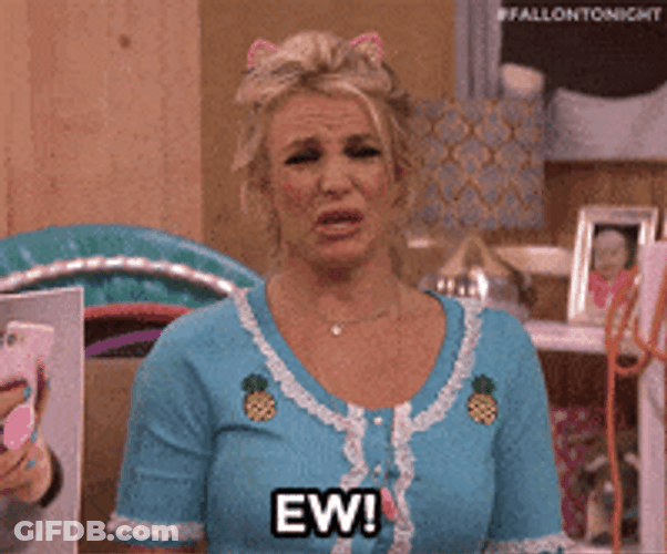 Ew No Britney Spears Jimmy Fallon GIF