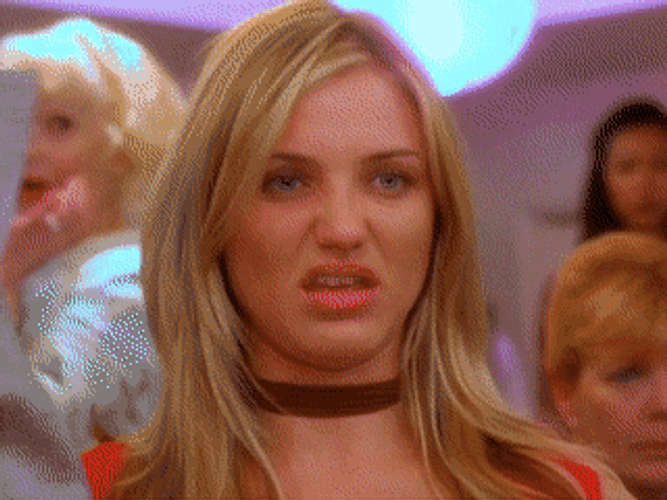 Ew Sassy Girl Reaction Cameron Diaz GIF