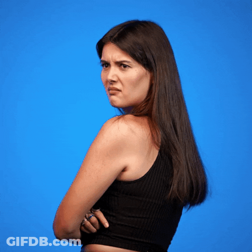 Ew Yuck Woman Side Eye Meme GIF