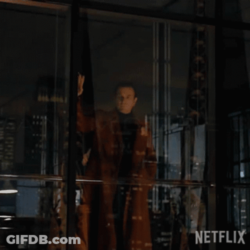 Ewan McGregor Looking Out The Window GIF