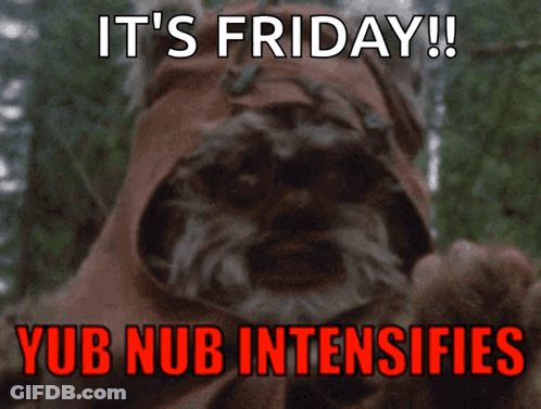 Ewok From Star Wars Yub Nub Intensifies GIF