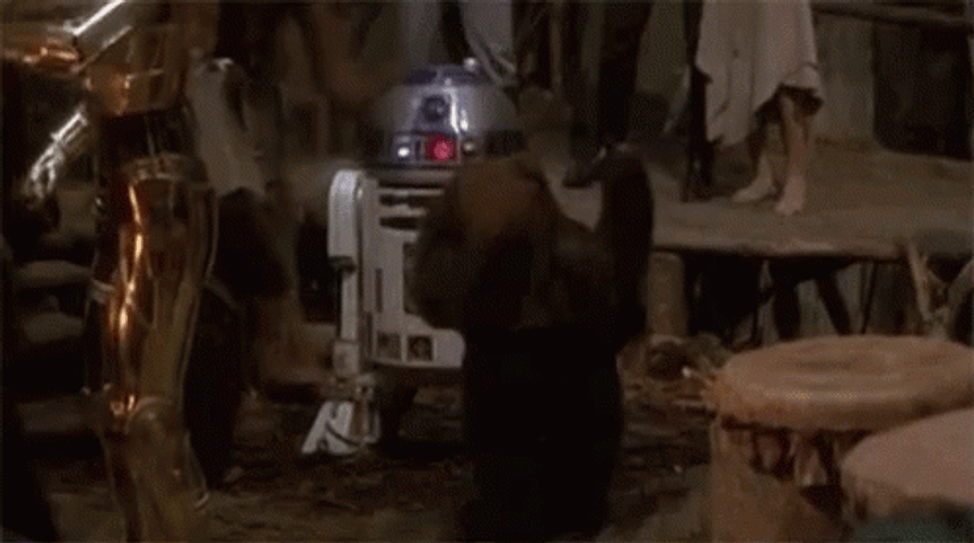 Ewok Just Feeling The Music GIF