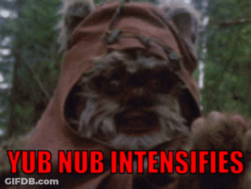 Ewok Yub Nub Intensifies GIF