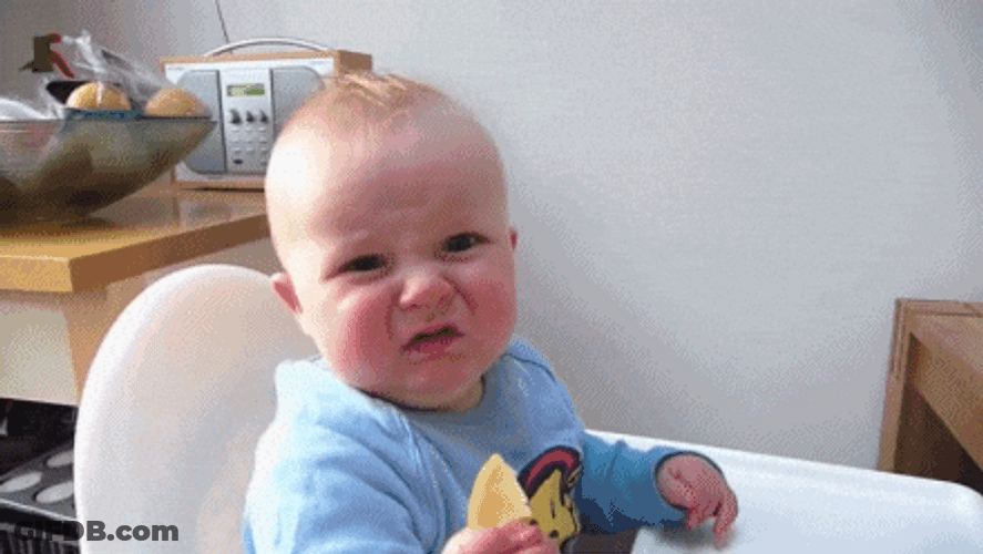 Ewwww Disgusted Baby Grossed Out GIF