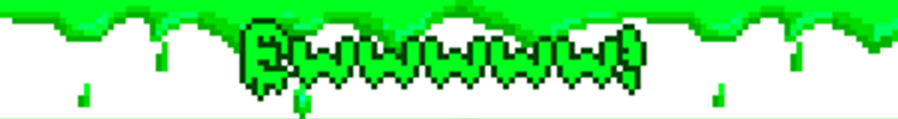Ewwww Green Slime Animation GIF