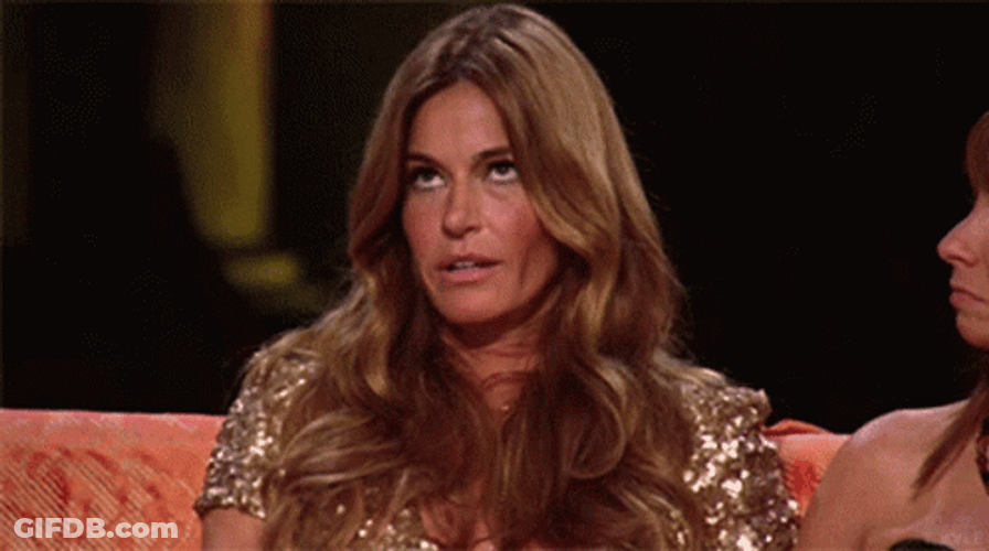 Exasperated Frustrated Huff RHONY GIF