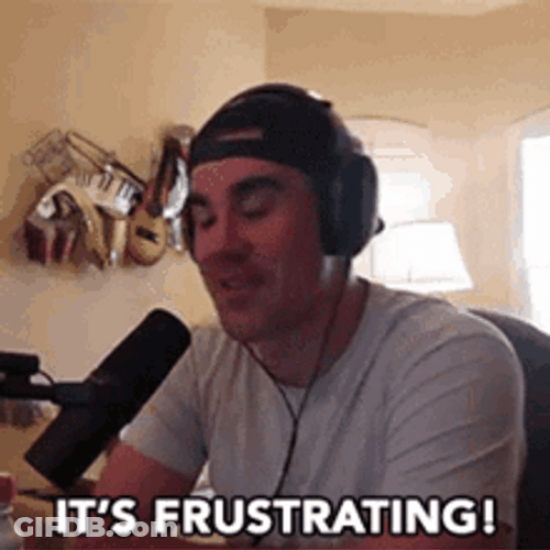 Exasperated It's Frustrating GIF