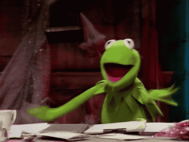 Exasperated Kermit The Frog GIF