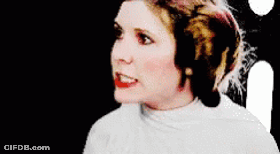 Exasperated Leia Organa Tired GIF