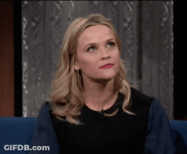 Exasperated Reese Witherspoon GIF
