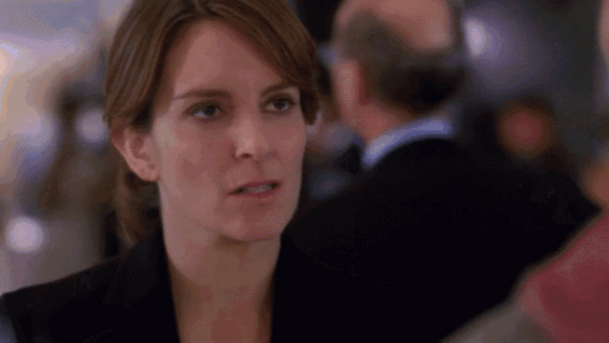Exasperated Tina Fey GIF