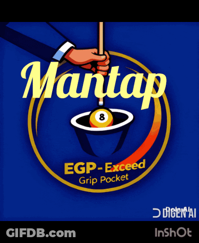 Exceed Grip Pocket Semangat Ad With Pool Balls GIF