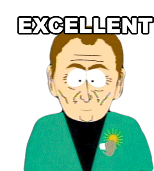 Excellent Dr Adams South Park GIF