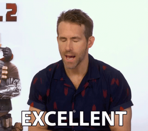 Excellent Meme Ryan Reynolds GIF