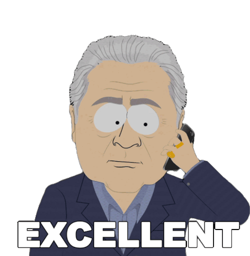 Excellent Old Man South Park GIF
