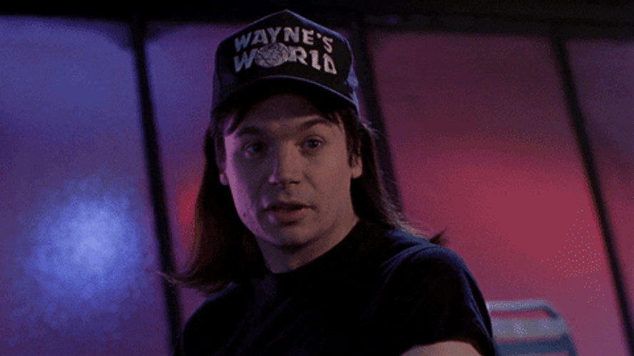 Excellent Thumbs-Up Wayne's World GIF