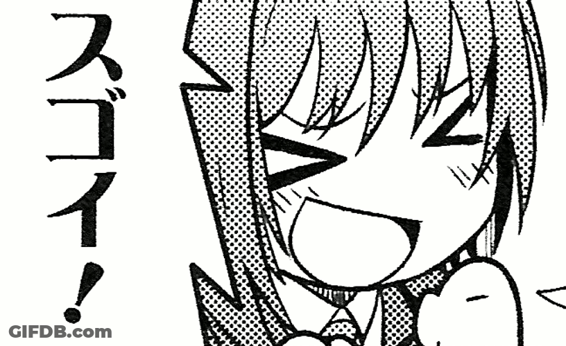 Excited Aichi Sendou Manga GIF