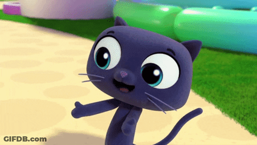Excited Best Friend Big Hugs Animation GIF