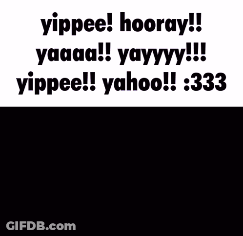 Excited Cartoon Face GIF