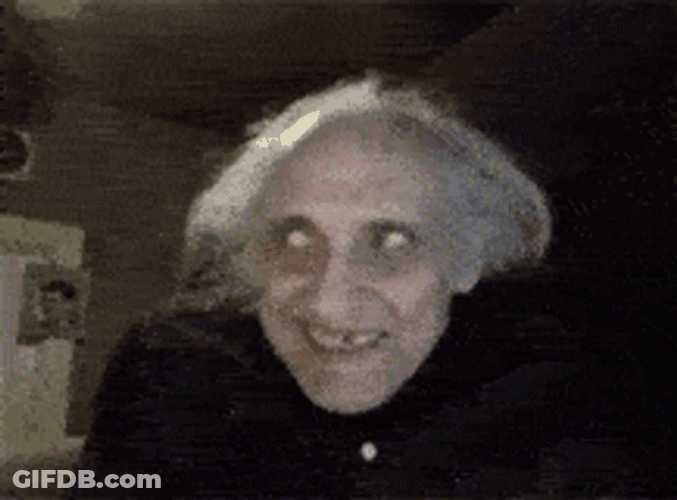 Excited Creepy Guy GIF