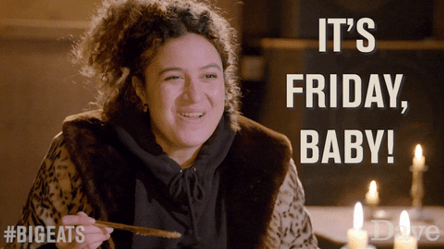 Excited For Friday Morning Baby GIF