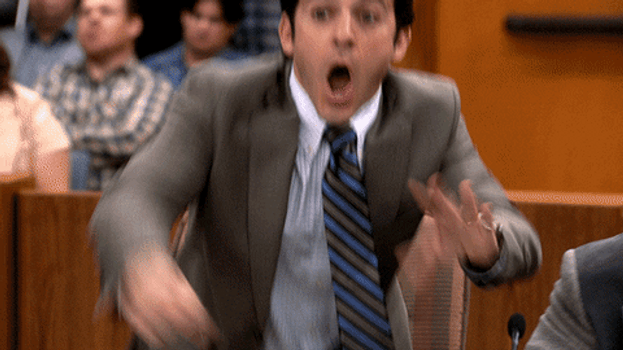 Excited Fred Savage Pointing GIF