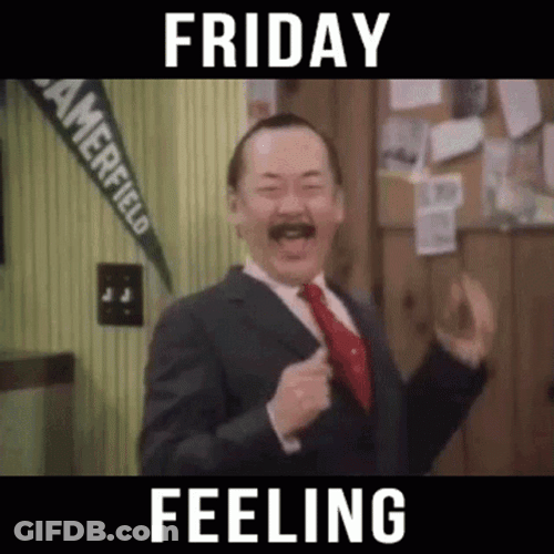 Excited Friday Feeling GIF