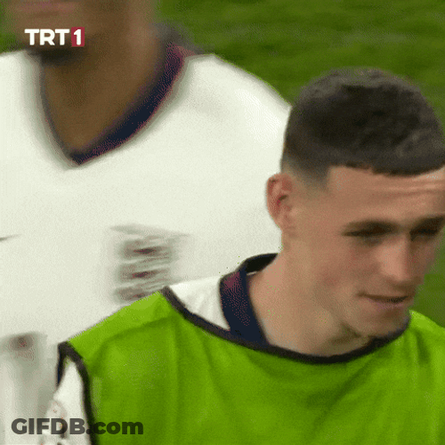 Excited Ivan Toney Hugging Teammate GIF