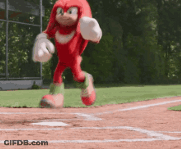 Excited Knuckles Celebrating Fist Pump GIF