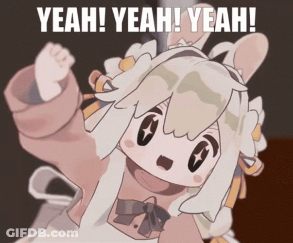 Excited Minahoshi Yeah GIF
