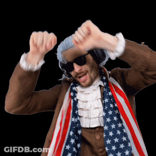 Excited Old Man Bad Dancing GIF