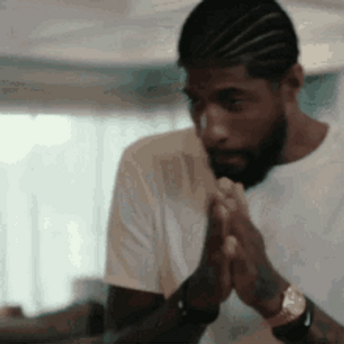 Excited Paul George GIF