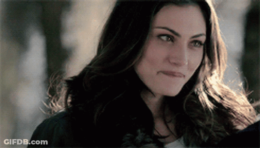 Excited Phoebe Tonkin GIF