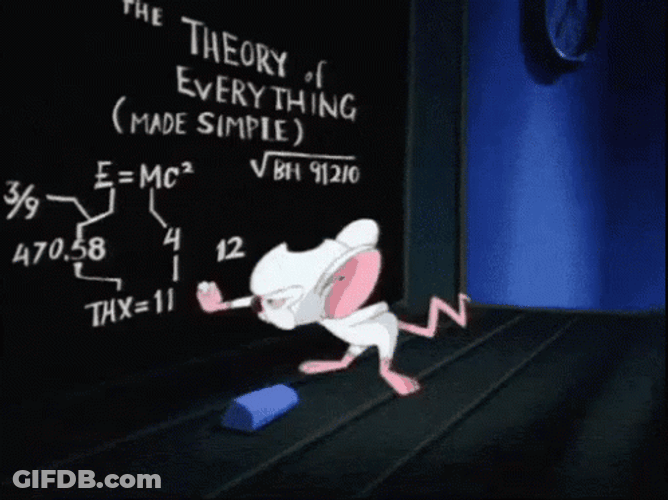 Excited Pinky And The Brain GIF