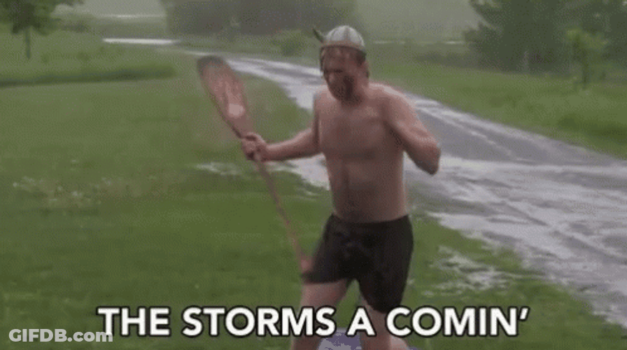 Excited Tornado Wrangler Celebrating GIF