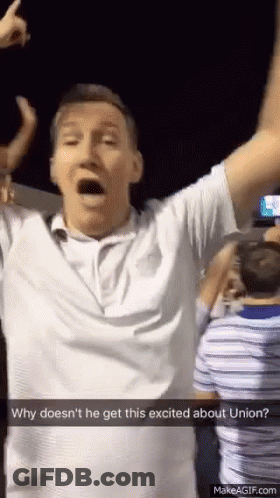 Excited Union GIF