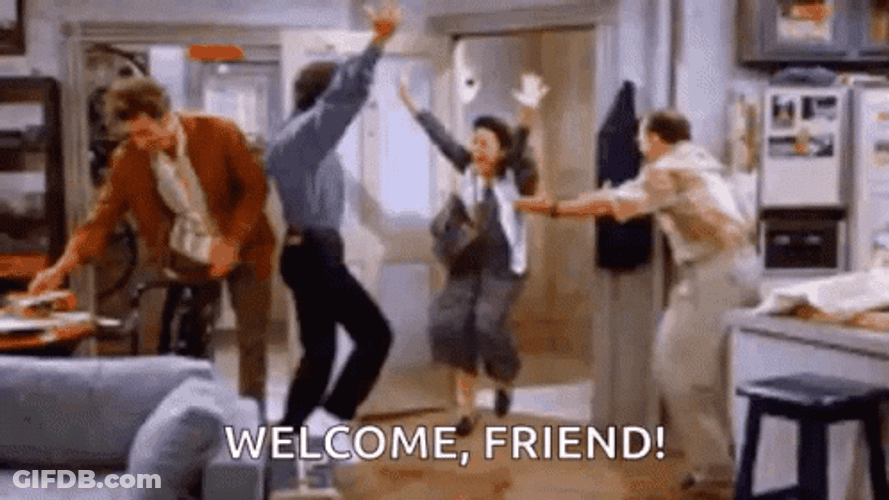 Excited Welcome Friend To The Team Meme GIF