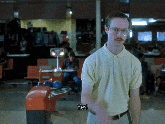 Excited Yes Bowling Throw GIF