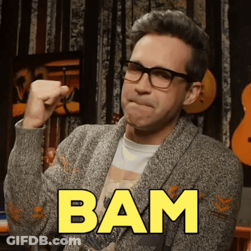 Excited Youtuber Rhett Bam GIF