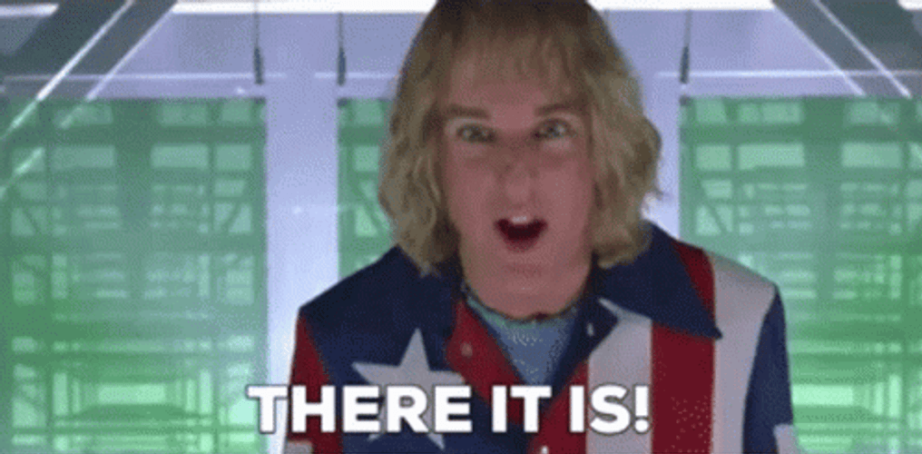 Excited Zoolander There It Is GIF