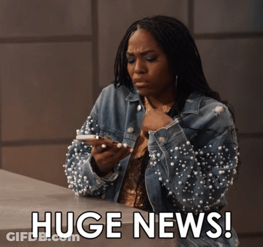 Exciting Huge News GIF