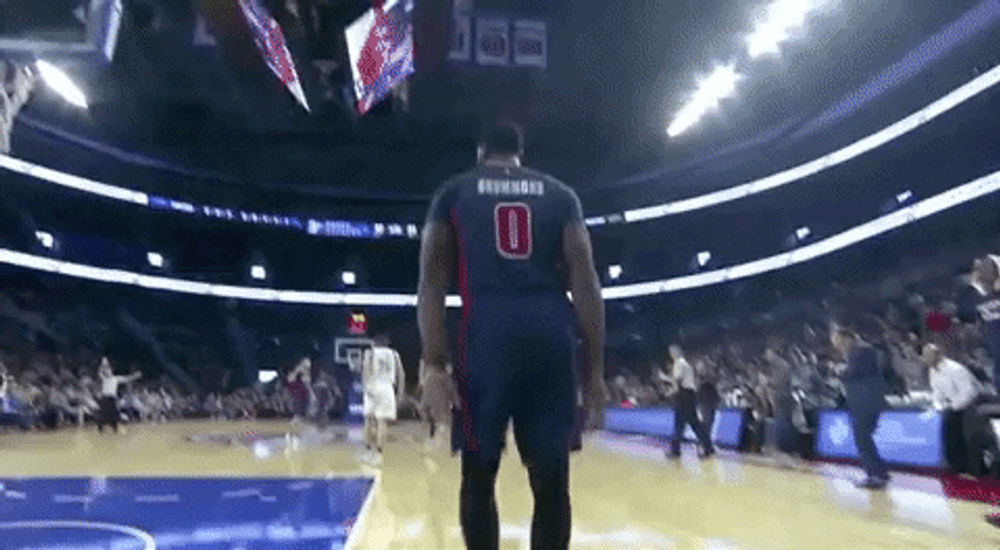 Exciting Reaction Andre Drummond GIF